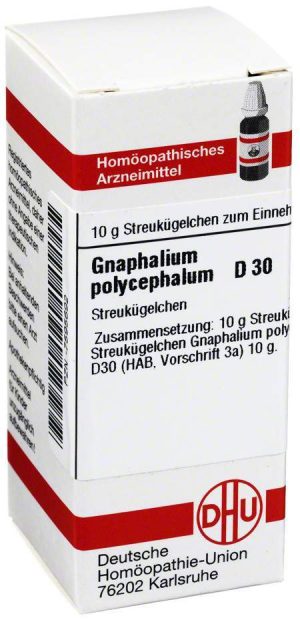 DHU Gnaphalium polycephalum D30 Globuli