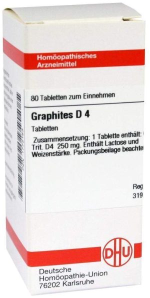 DHU Graphites D4 80 Tabletten