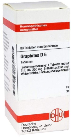 DHU Graphites D6 80 Tabletten