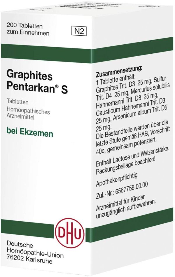 DHU Graphites Pentarkan S Tabletten