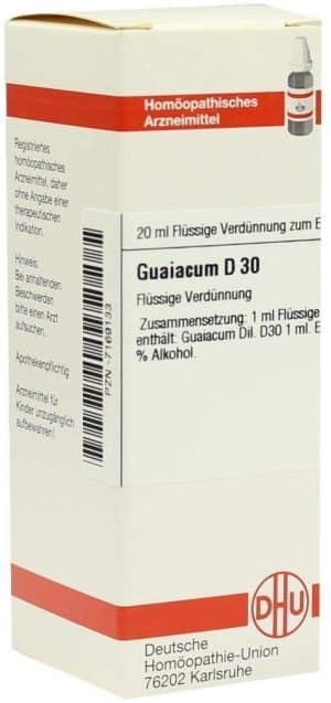 DHU Guaiacum D30 Dilution
