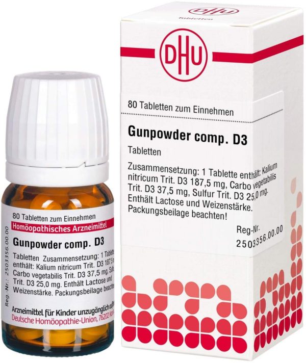 DHU Gunpowder comp. D3 Tabletten