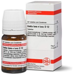 DHU Hekla lava e lava D12 80 Tabletten