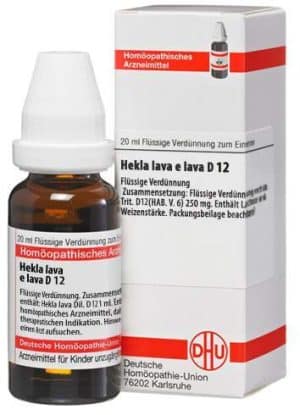 DHU Hekla lava e lava D12 Dilution 20 ml