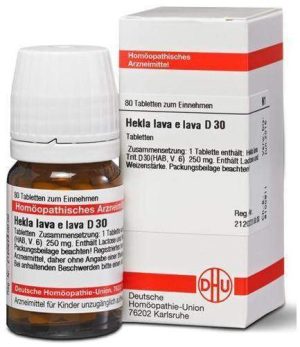 DHU Hekla lava e lava D30 80 Tabletten