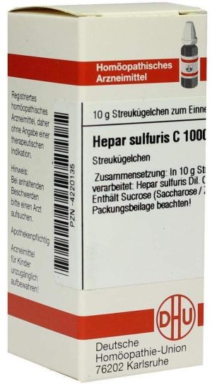 DHU Hepar sulfuris C1000 Globuli