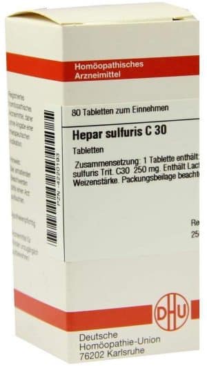 DHU Hepar sulfuris C30 Tabletten