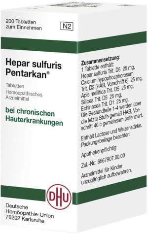 DHU Hepar sulfuris Pentarkan Tabletten