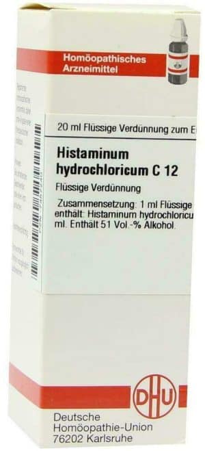 DHU Histaminum hydrochloricum C12 Dilution 20 ml