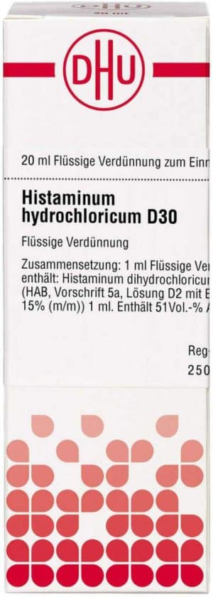 DHU Histaminum hydrochloricum D30 Dilution 20 ml