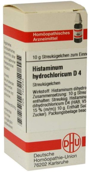 DHU Histaminum hydrochloricum D4 Globuli