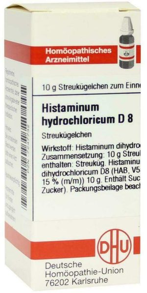 DHU Histaminum hydrochloricum D8 Globuli