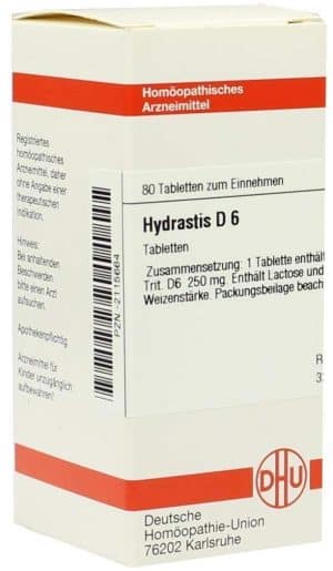 DHU Hydrastis D6 80 Tabletten
