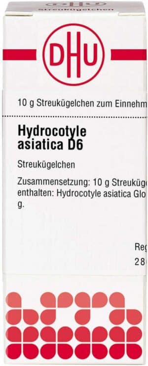 DHU Hydrocotyle asiatica D6 Globuli 10 g