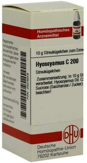 DHU Hyoscyamus C200 Globuli 10 g