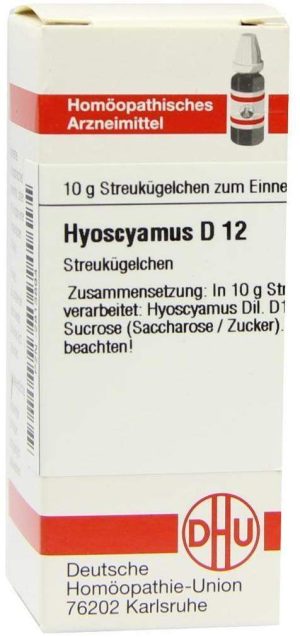 DHU Hyoscyamus D12 Globuli
