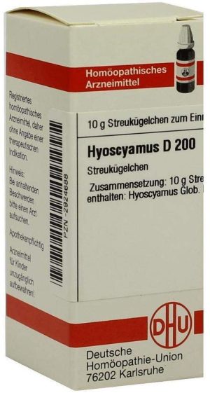 DHU Hyoscyamus D200 Globuli