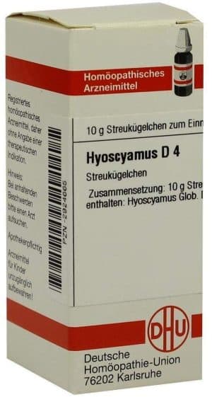 DHU Hyoscyamus D4 Globuli