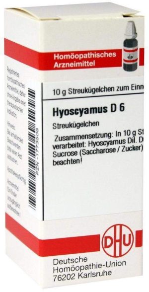 DHU Hyoscyamus D6 10 g Globuli