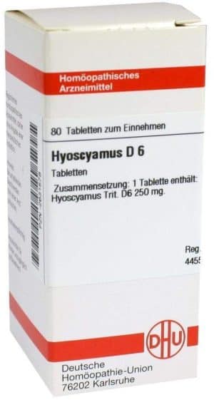 DHU Hyoscyamus D6 80 Tabletten