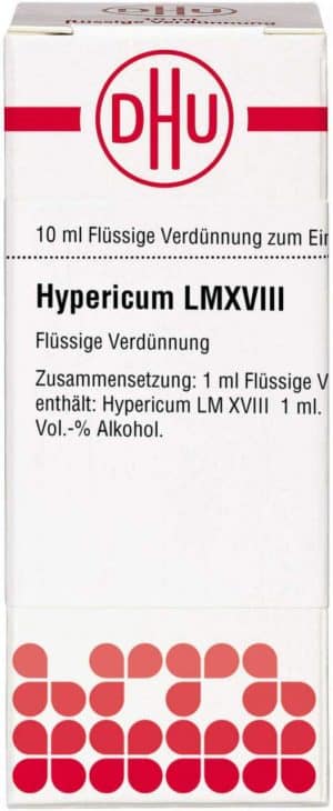 DHU Hypericum LMXVIII Dilution 10 ml
