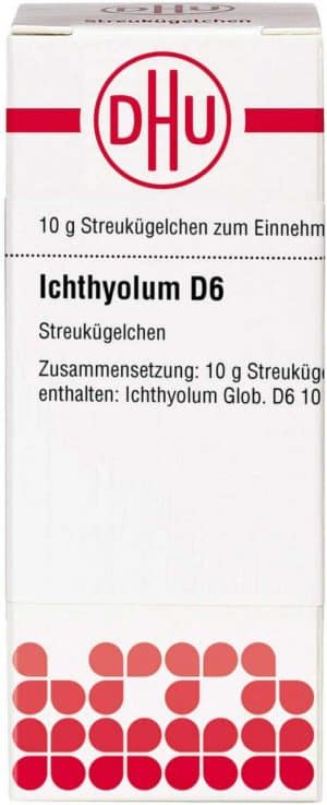 DHU Ichthyolum D6 Globuli 10 g