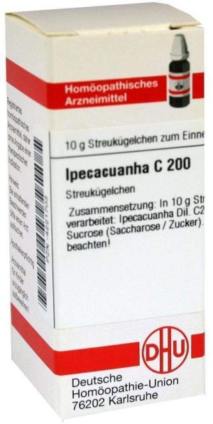 DHU Ipecacuanha C200 10 g Globuli