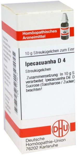 DHU Ipecacuanha D4 10 g Globuli