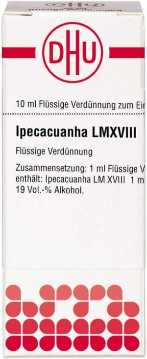 DHU Ipecacuanha LMXVIII Dilution 10 ml