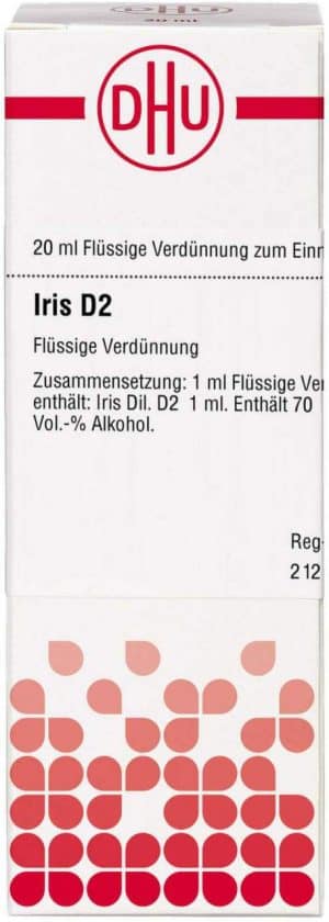 DHU Iris D2 Dilution 20 ml