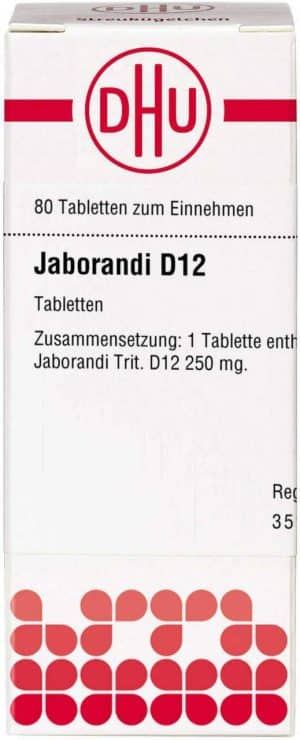DHU Jaborandi D12 80 Tabletten