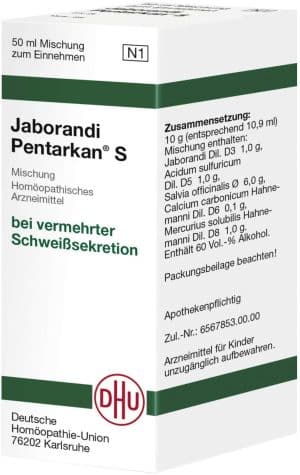 DHU Jaborandi Pentarkan S 50 ml Liquidum