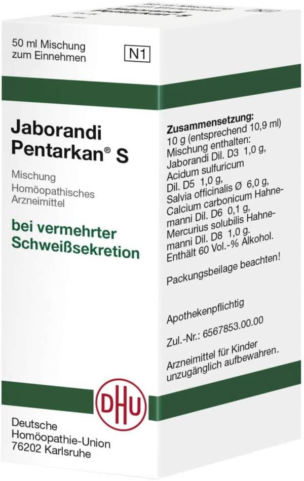 DHU Jaborandi Pentarkan S 50 ml Liquidum