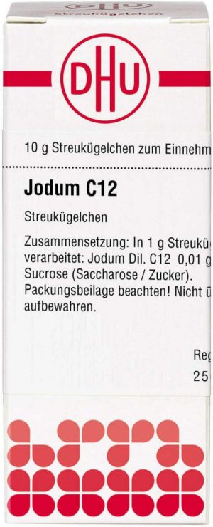DHU Jodum C12 Globuli 10 g