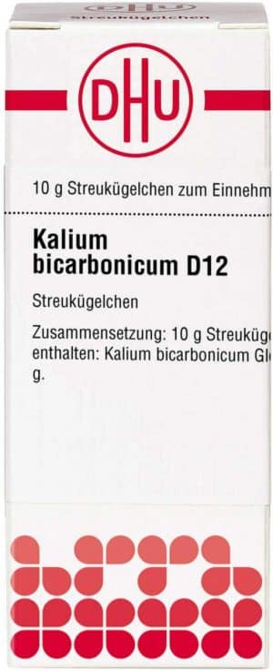 DHU Kalium bicarbonicum D12 Globuli 10 g