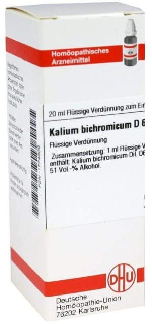 DHU Kalium carbonicum D6 20 ml Dilution