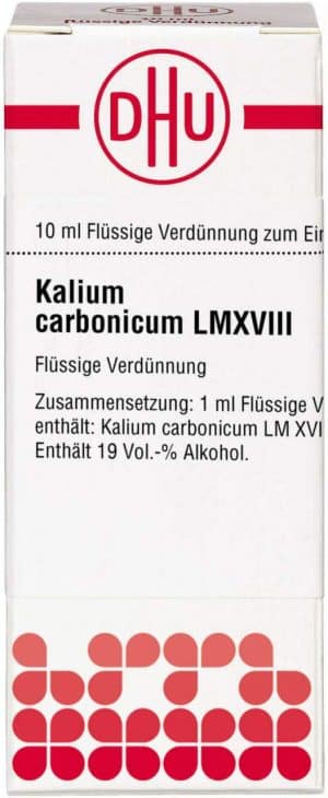DHU Kalium carbonicum LMXVIII Dilution 10 ml