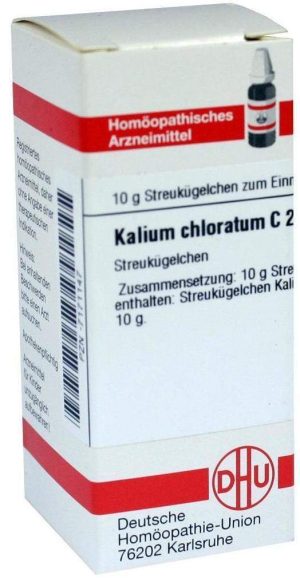 DHU Kalium chloratum C200 Globuli 10 g
