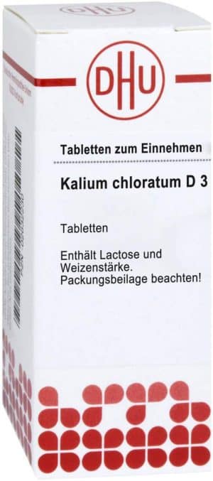 DHU Kalium chloratum D3 80 Tabletten