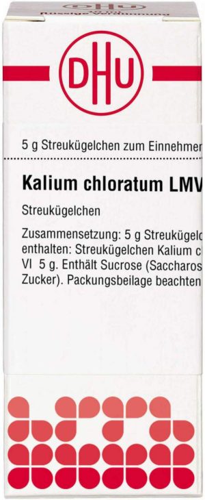 DHU Kalium chloratum LMVI Globuli 5 g
