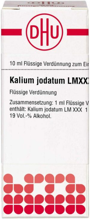 DHU Kalium jodatum LMXXX Dilution 10 ml