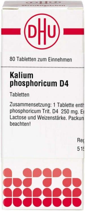 DHU Kalium phosphoricum D4 80 Tabletten