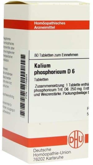 DHU Kalium phosphoricum D6 80 Tabletten