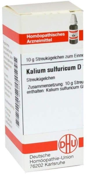 DHU Kalium sulfuricum D12 10 g Globuli