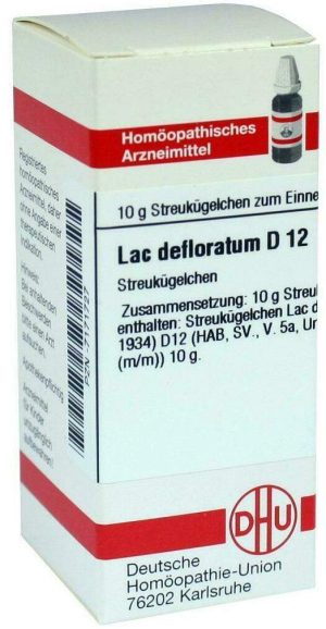 DHU Lac defloratum D12 Globuli