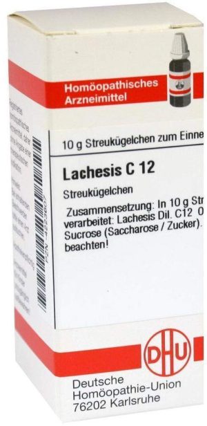 DHU Lachesis C12 10 g Globuli