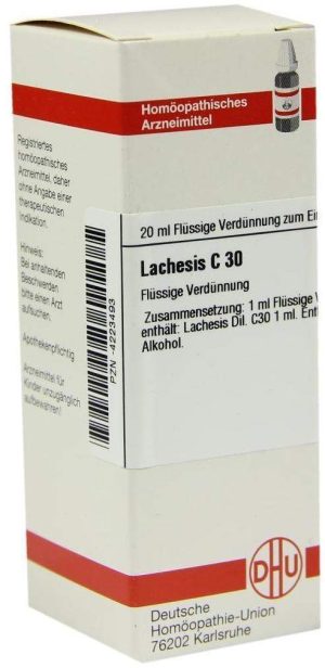 DHU Lachesis C30 Dilution 20 ml Dilution