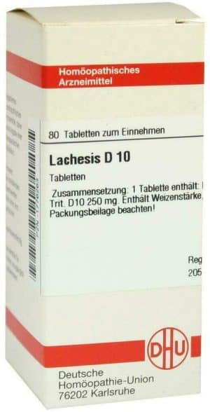 DHU Lachesis D10 Tabletten