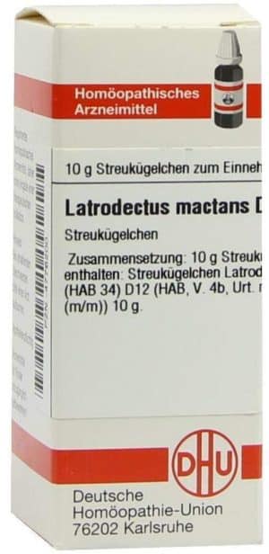 DHU Latrodectus mactans D12 Globuli