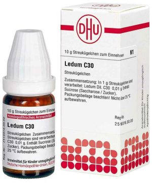 DHU Ledum C30 10 g Globuli